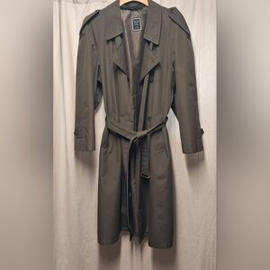 Dior Olive Trench Coat